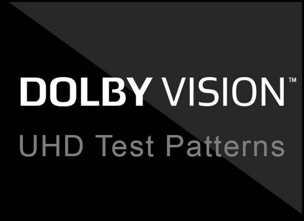 Dolby Vision UltraHD Test Patterns